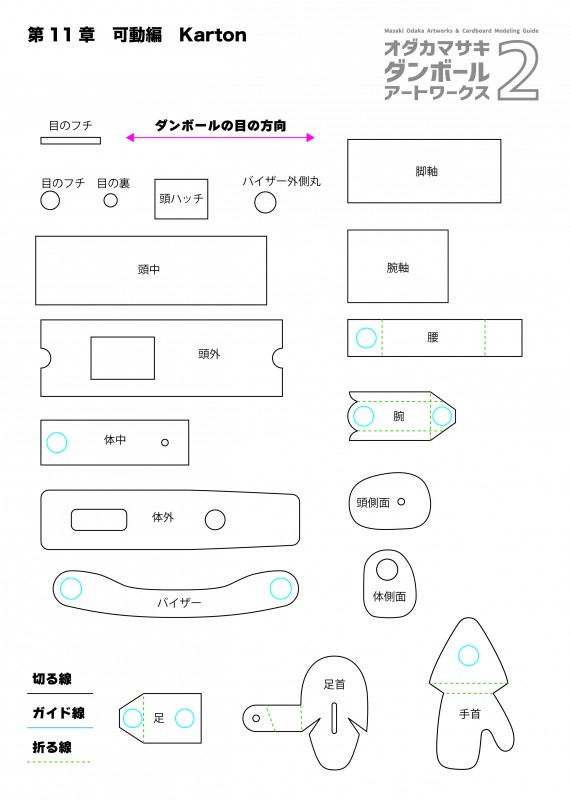 可動編　オリジナルロボット「Karton」